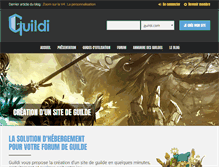 Tablet Screenshot of guildi.com